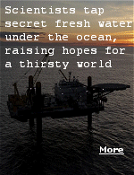 Deep in Earth's past, an icy landscape became a seascape as the ice melted and the oceans rose off what is now the northeastern United States. Nearly 50 years ago, a U.S. government ship searching for minerals and hydrocarbons in the area drilled into the seafloor to see what it could find. It found, of all things, drops to drink under the briny deeps - fresh water.